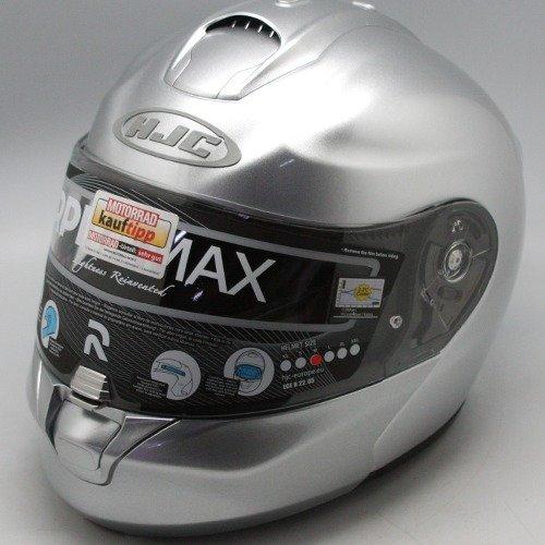 HJC RPHA MAX METAL CR-SILVER - L